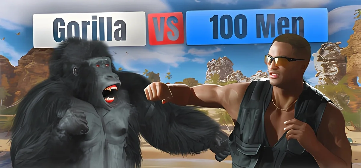 Gorilla Vs 100 Men Build 19418984